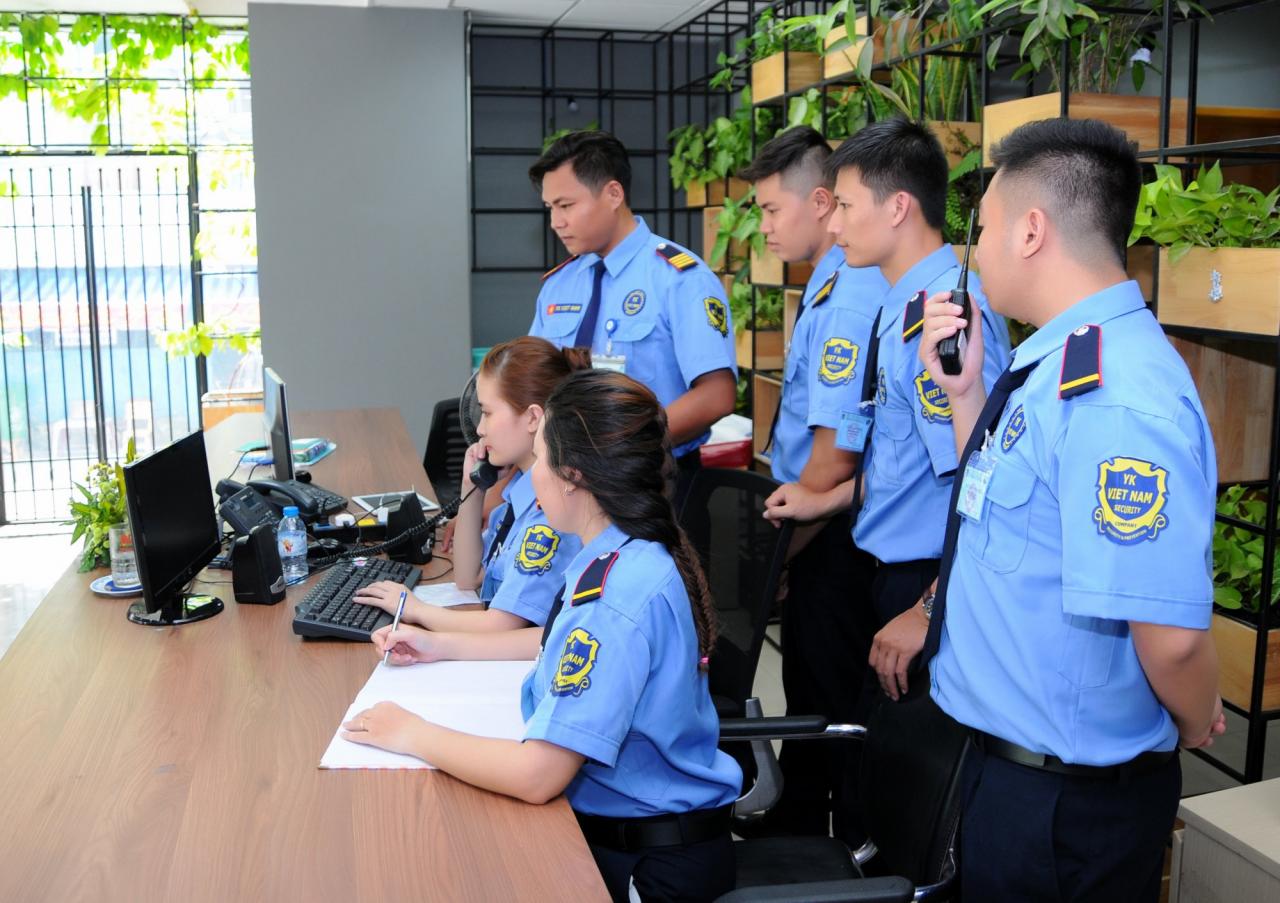 Chương trình đào tạo nhân viên bảo vệ của Hưng Cát Lợi